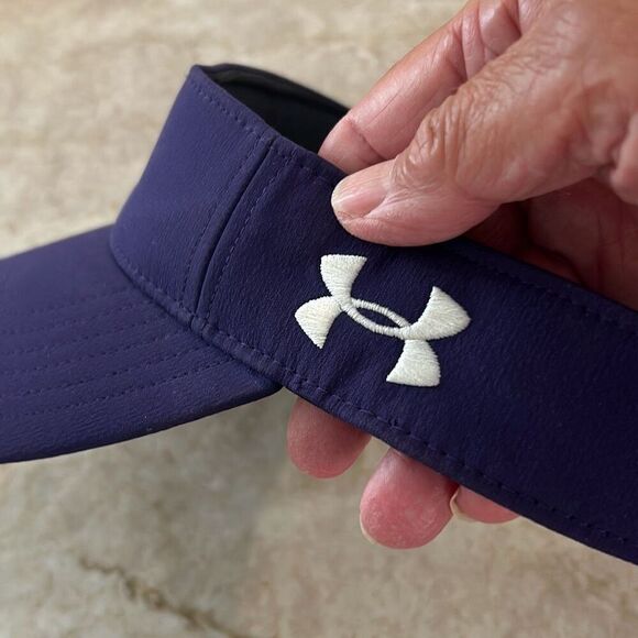 Under Armour Purple Visor - Picture 2 of 5